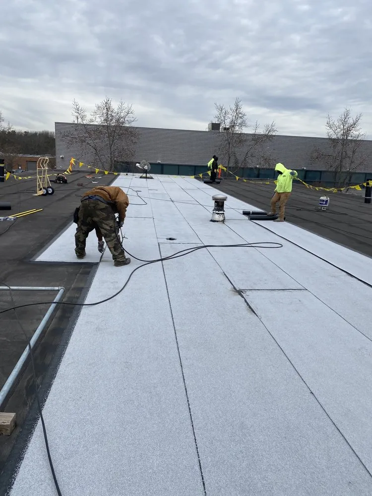 Slide of Long Island Flat Roof IslandWide Commercial Roofing