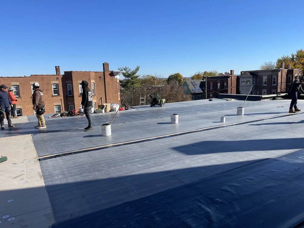 Slide of Long Island Flat Roof IslandWide Commercial Roofing