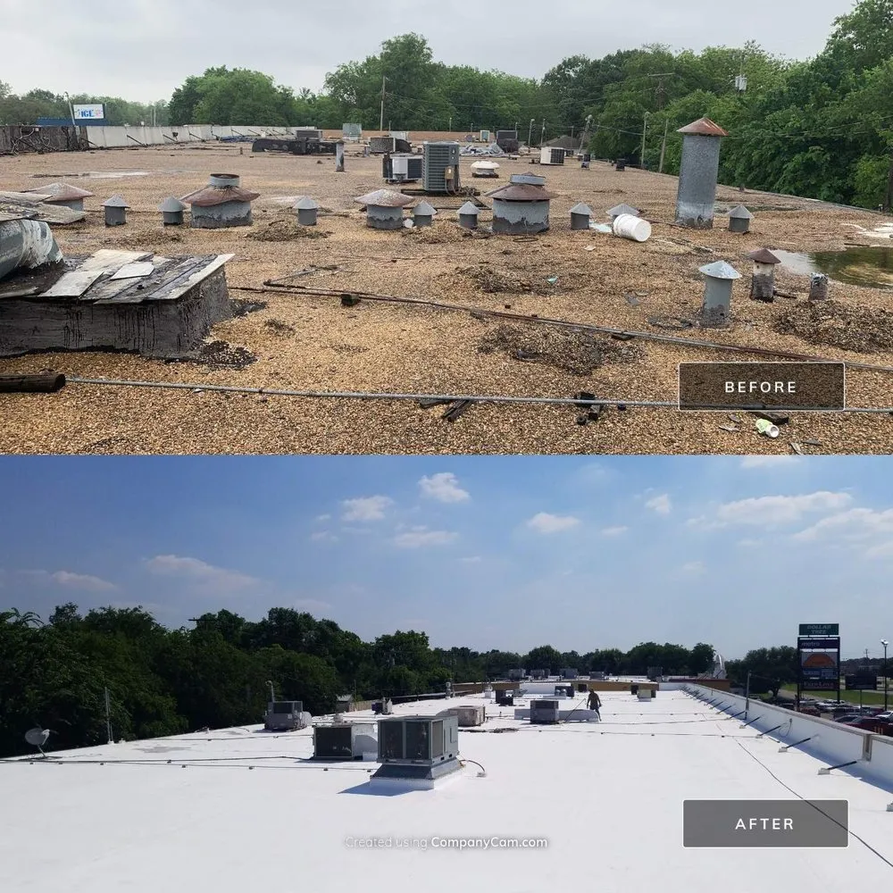 Slide of Longhorn Commercial Roofing