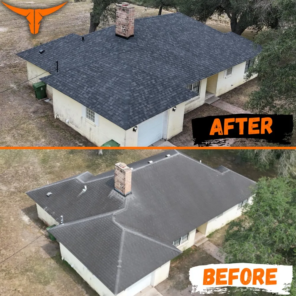 Slide of Longhorn Roofing