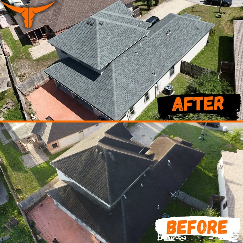 Slide of Longhorn Roofing