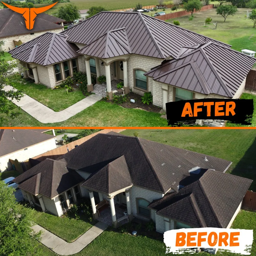 Slide of Longhorn Roofing