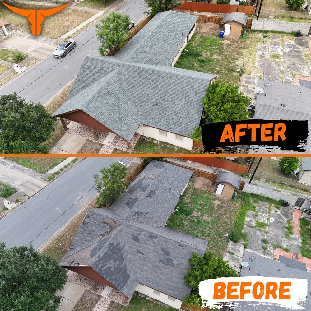 Slide of Longhorn Roofing