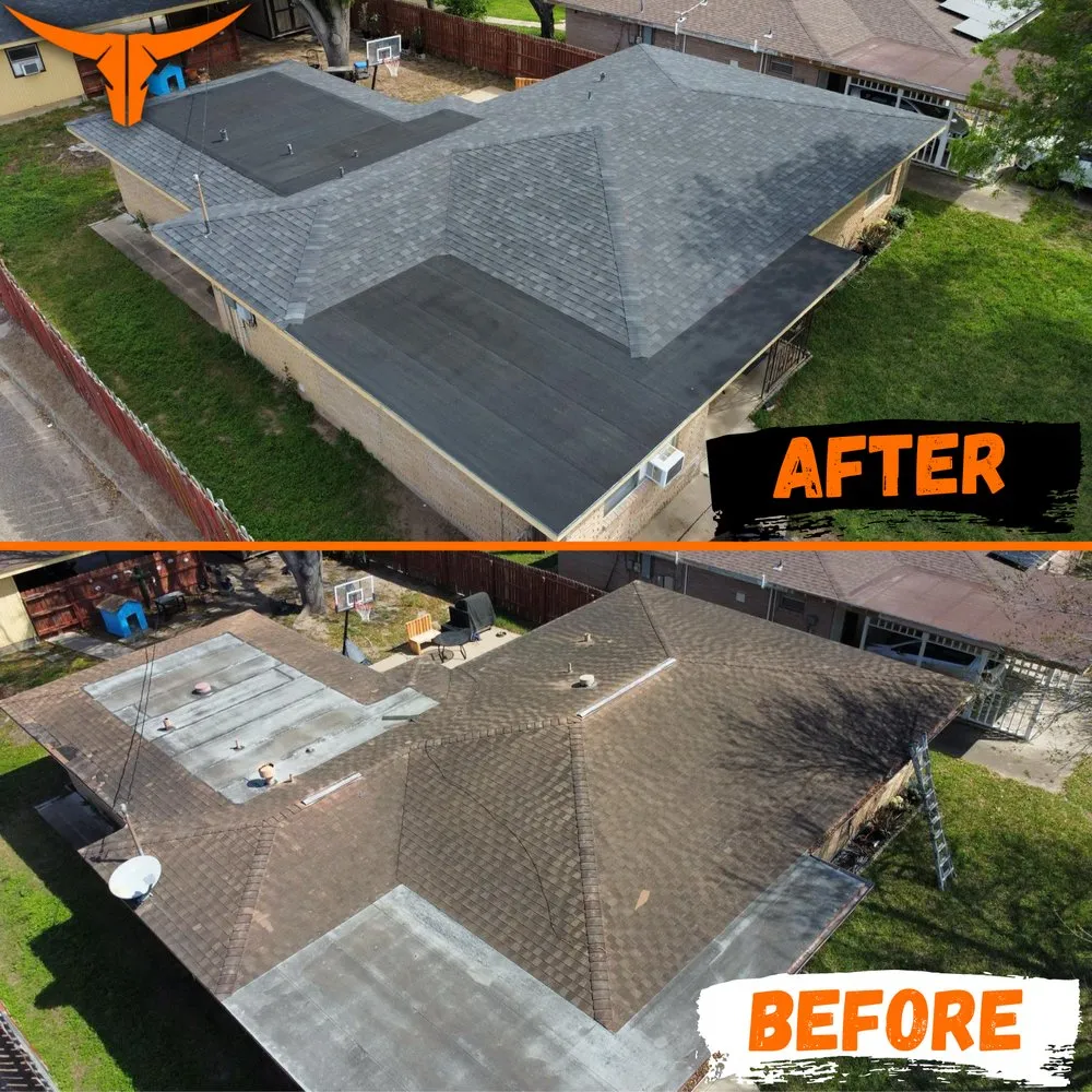 Slide of Longhorn Roofing