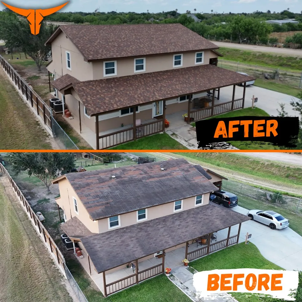 Slide of Longhorn Roofing