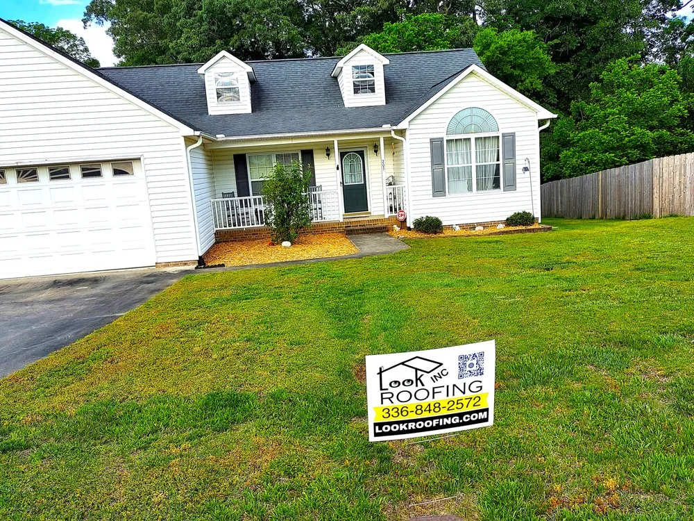 Slide of Look Roofing Company