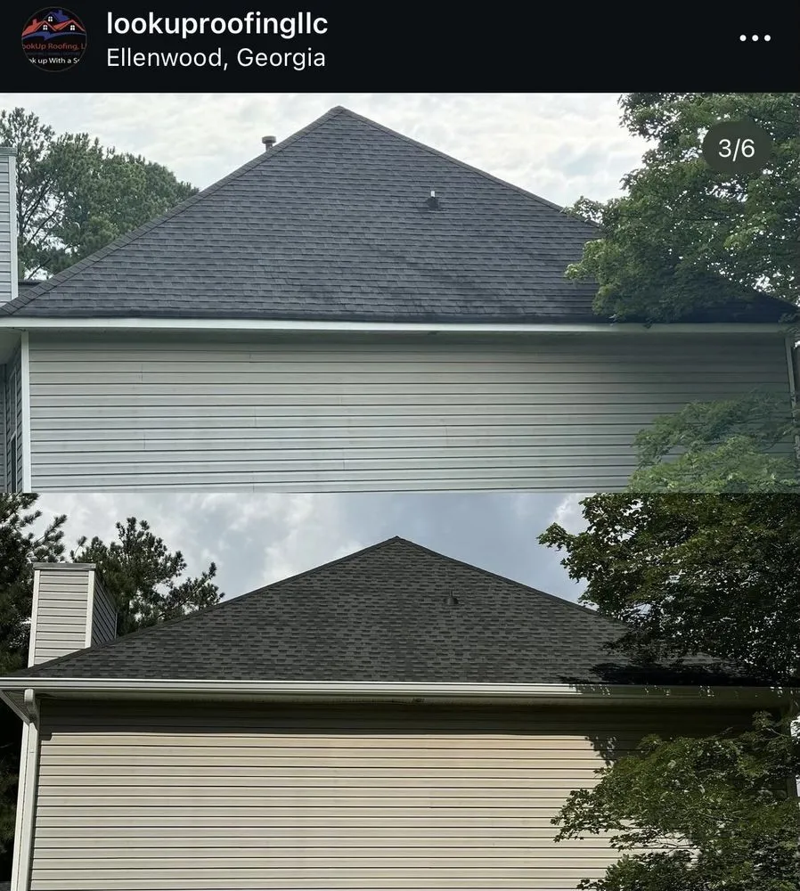 Expert shingle roofing service for residential properties in Ellenwood, GA by LookUp Roofing