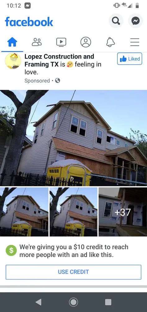 Slide of Lopez Construction and Framing