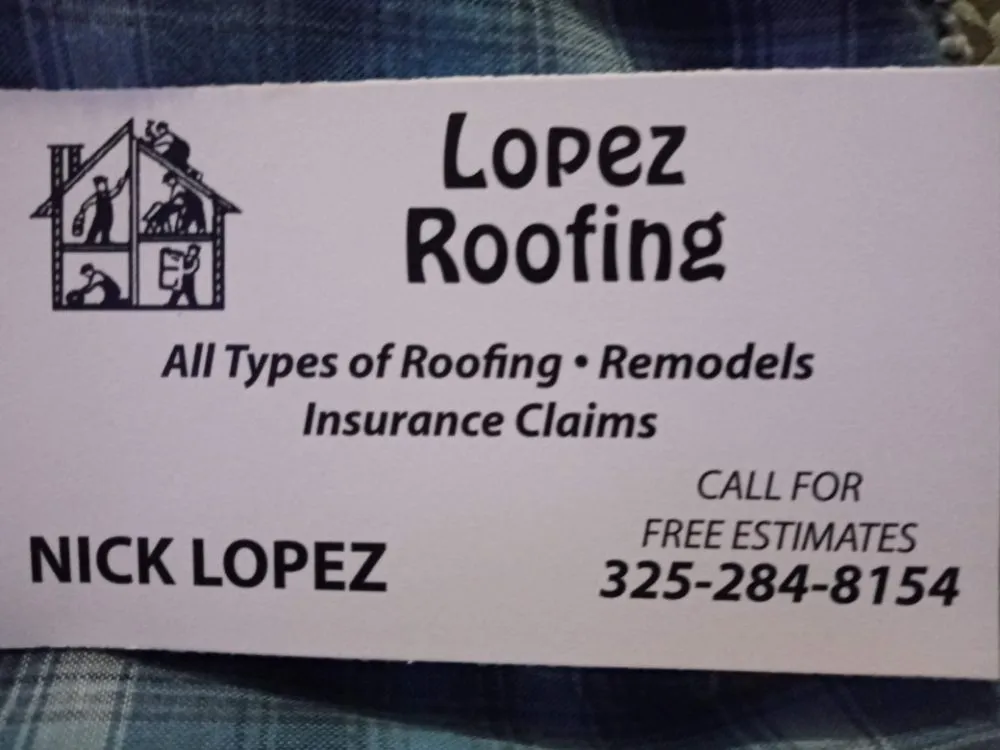Slide of Lopez Roofing