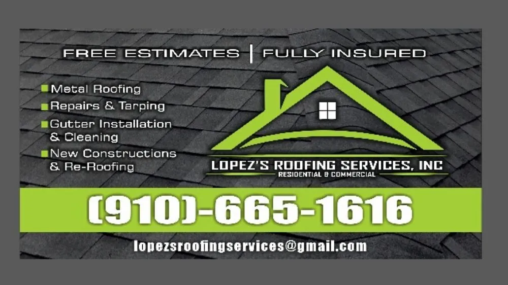 Slide of Lopez's Roofing Services