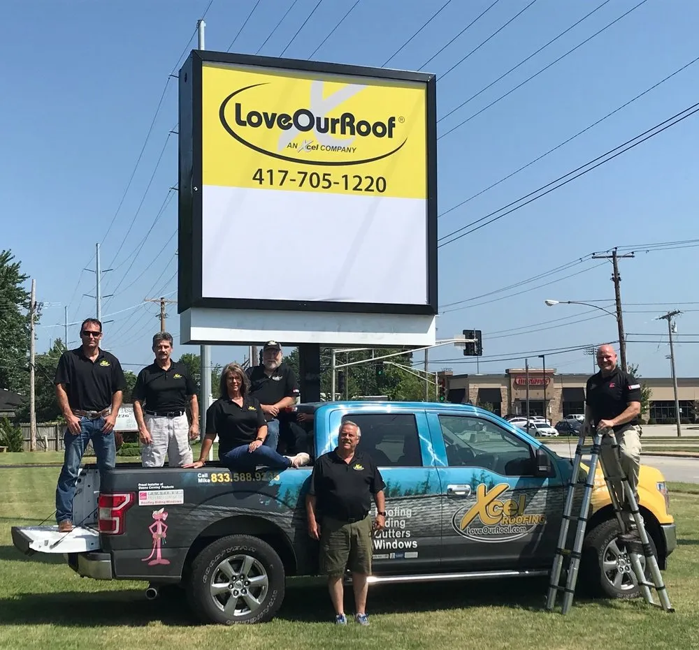 Slide of LoveOurRoof - Xcel Roofing