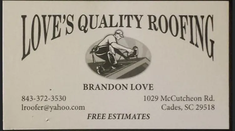 Slide of Loves Quality Roofing