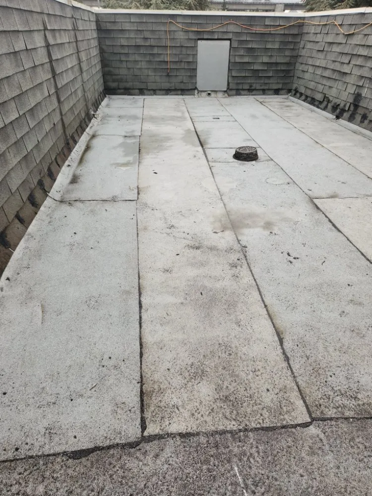 Slide of Low Slope Roofing