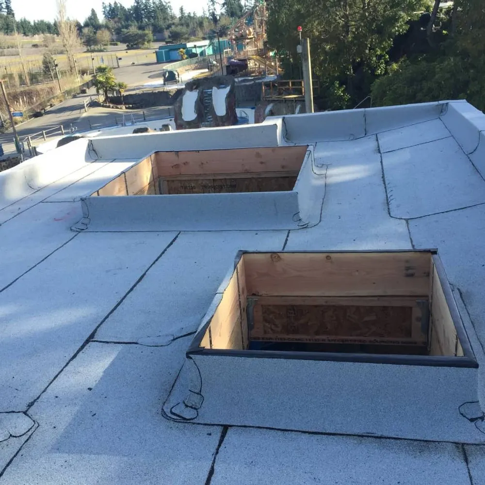 Slide of Low Slope Roofing