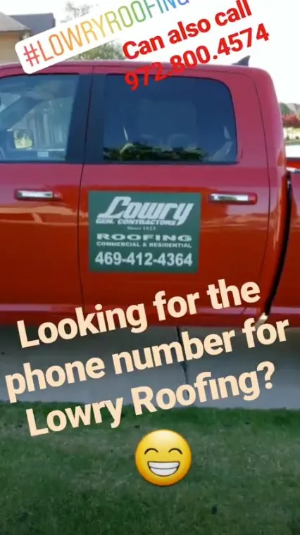 Slide of Lowry Roofing McKinney