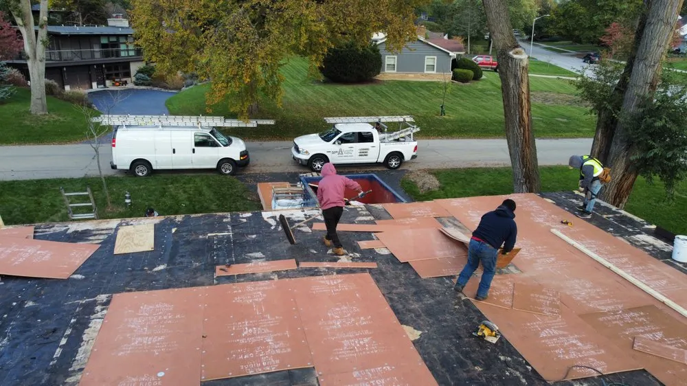 Slide of Loyola Roofing