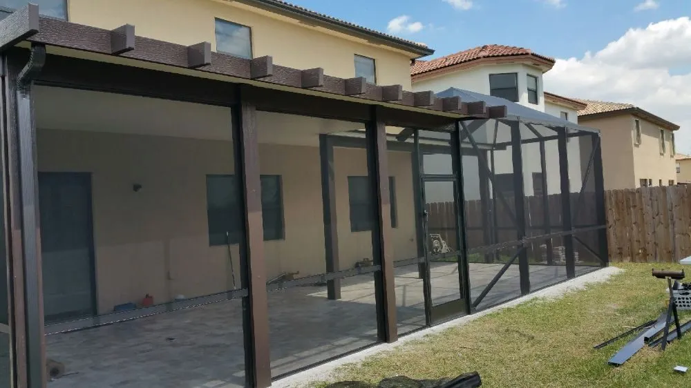 Slide of LPG Screens Enclosure