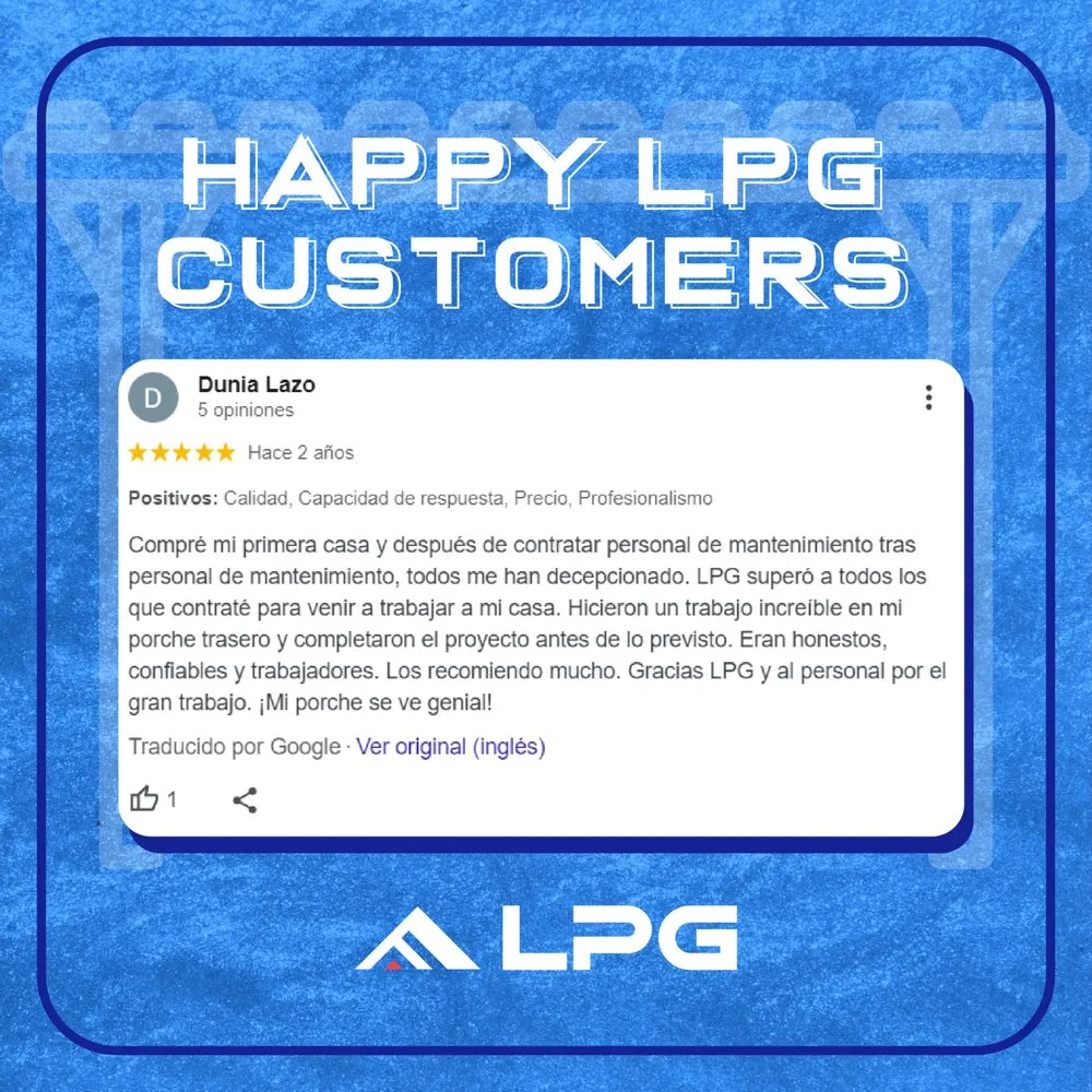 Slide of LPG Screens Enclosure