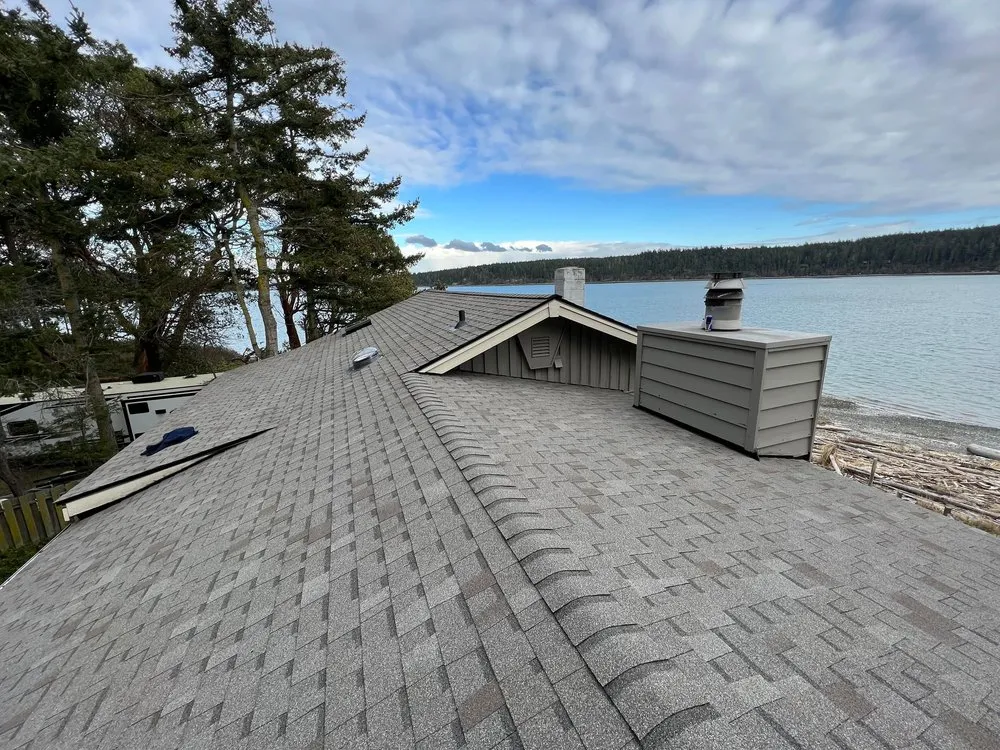 Licensed metal roofing installation in Lopez Island, WA by LPZ Roofing