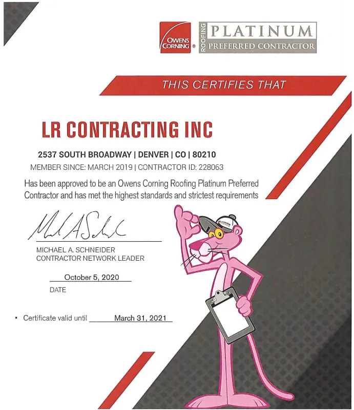 Slide of LR Contracting