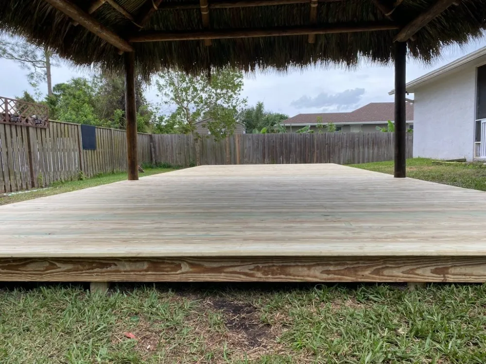 Slide of Luau Chikee Hut