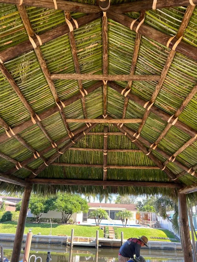 Slide of Luau Chikee Hut