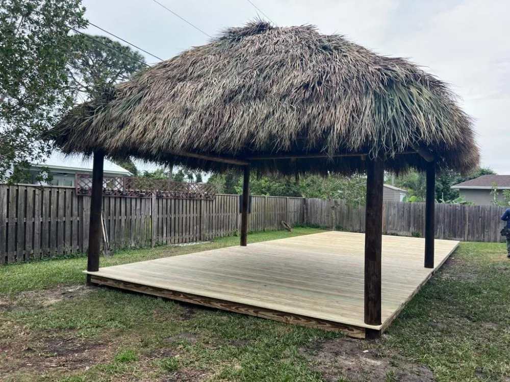 Slide of Luau Chikee Hut