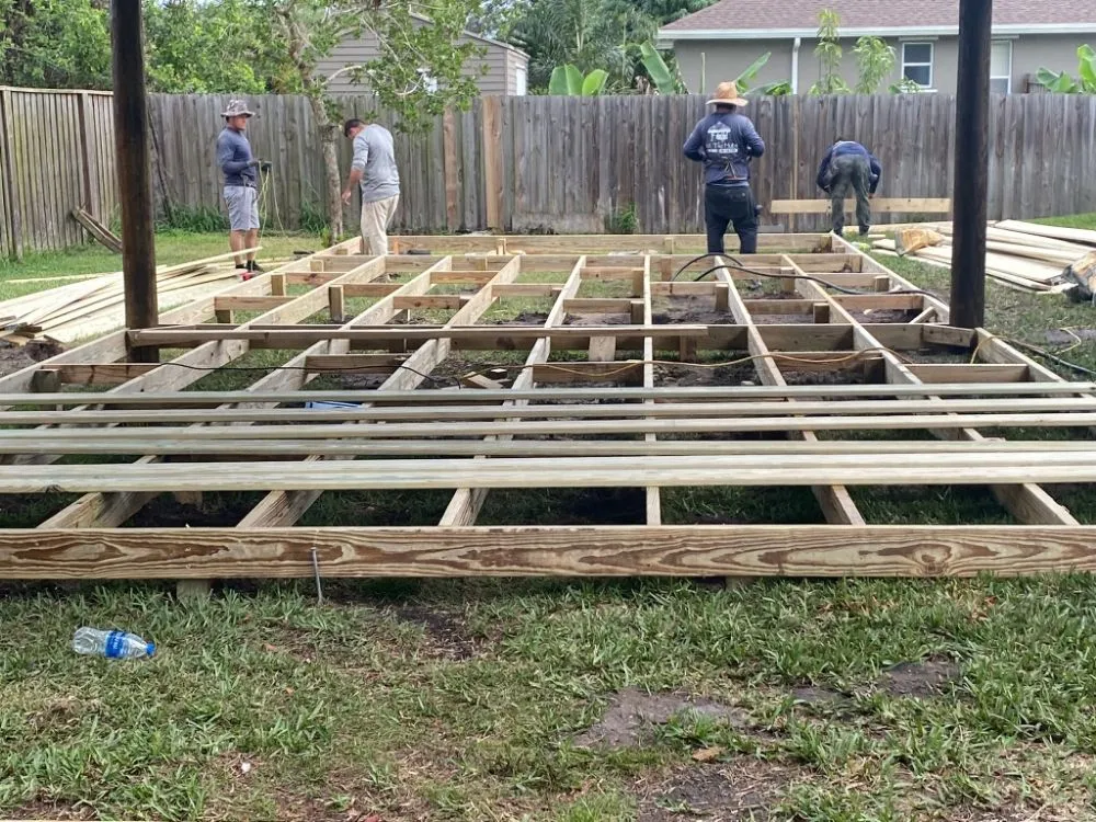 Slide of Luau Chikee Hut