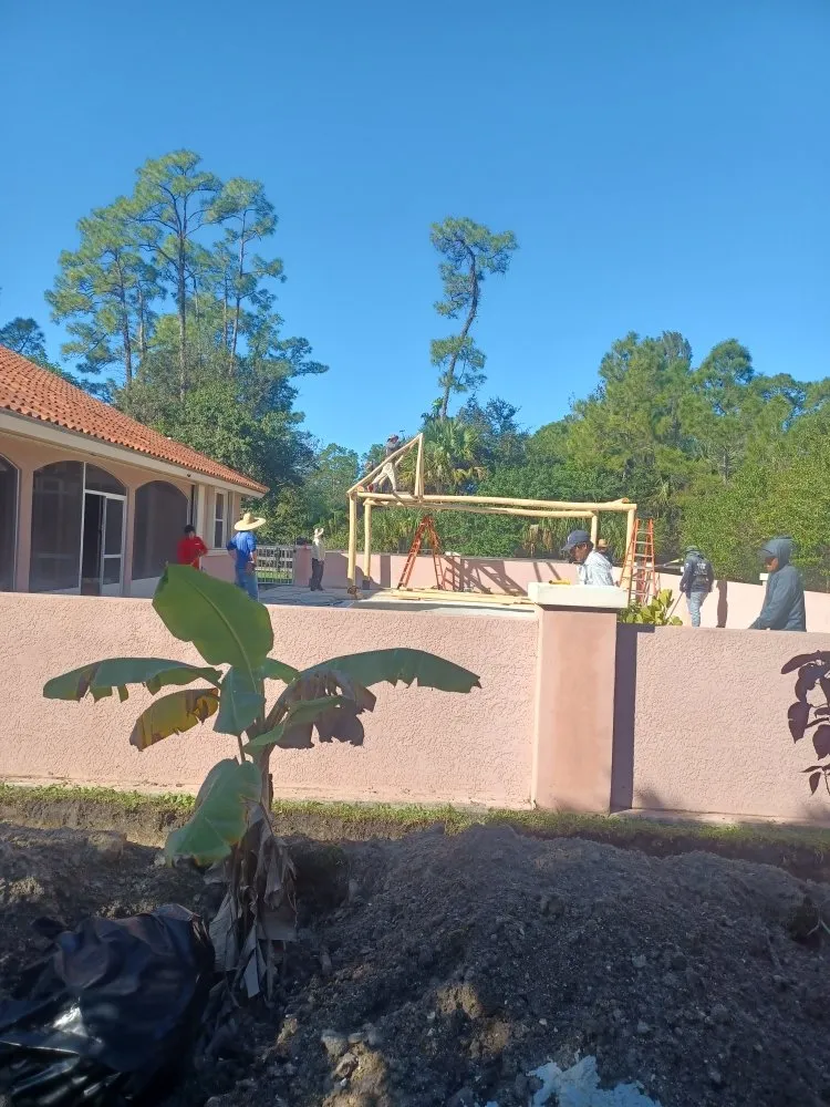 Slide of Luau Chikee Hut