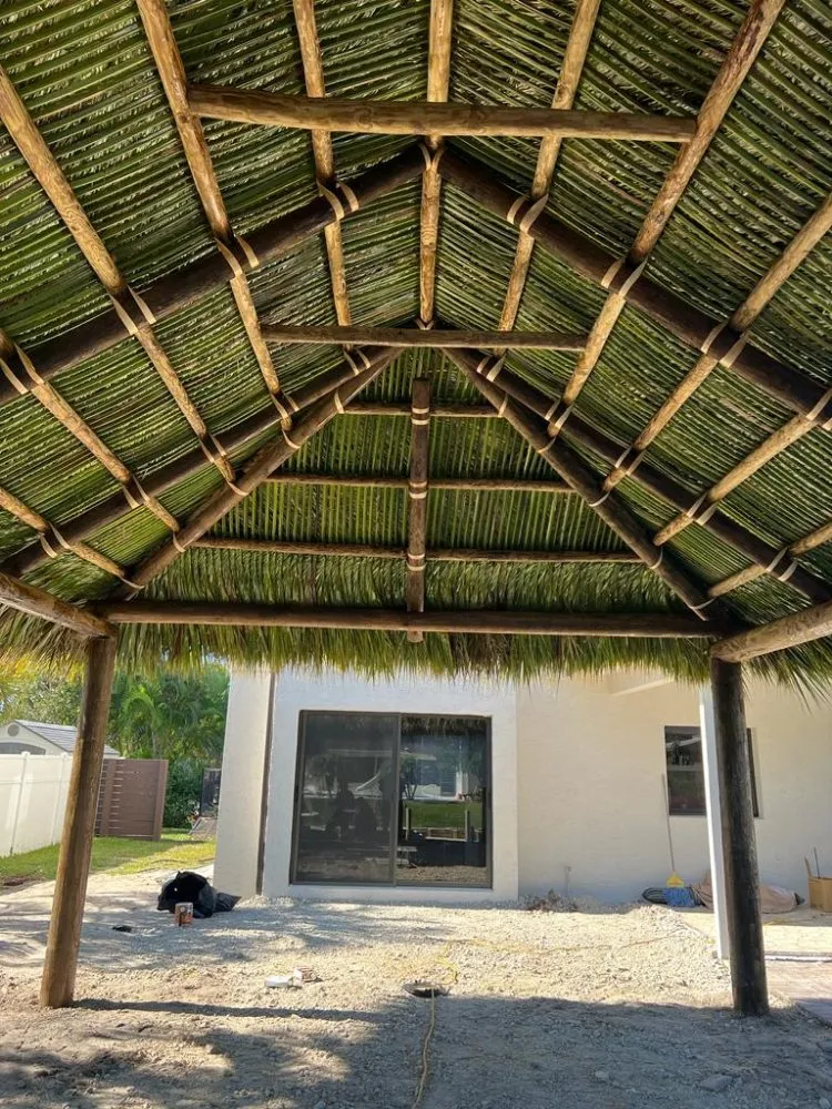 Slide of Luau Chikee Hut