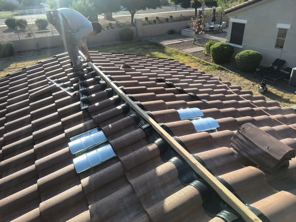 Slide of Lucas's Roofing Repair