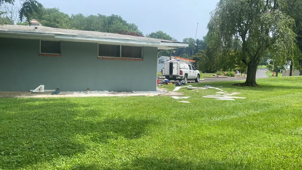 Slide of Lucero’s Roofing