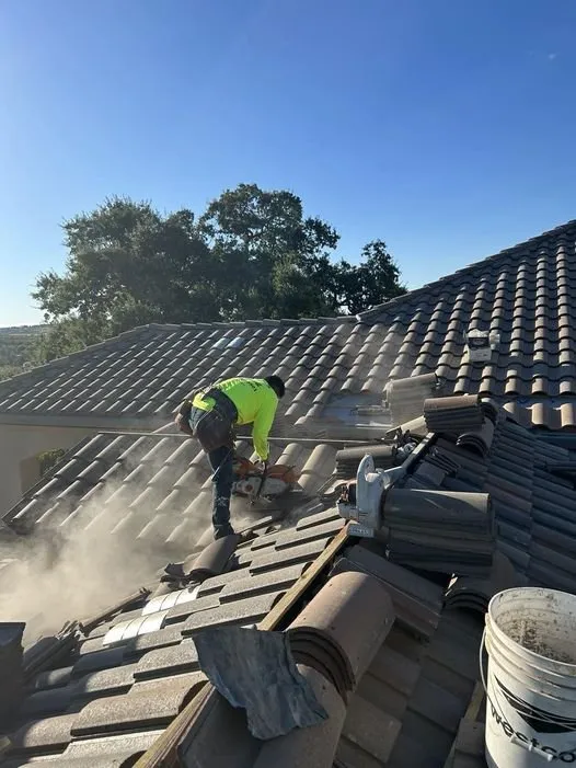 Slide of Lucero's Roofing