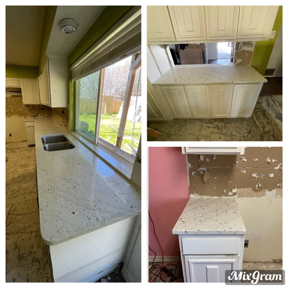 Slide of Luciano’s granite renovation