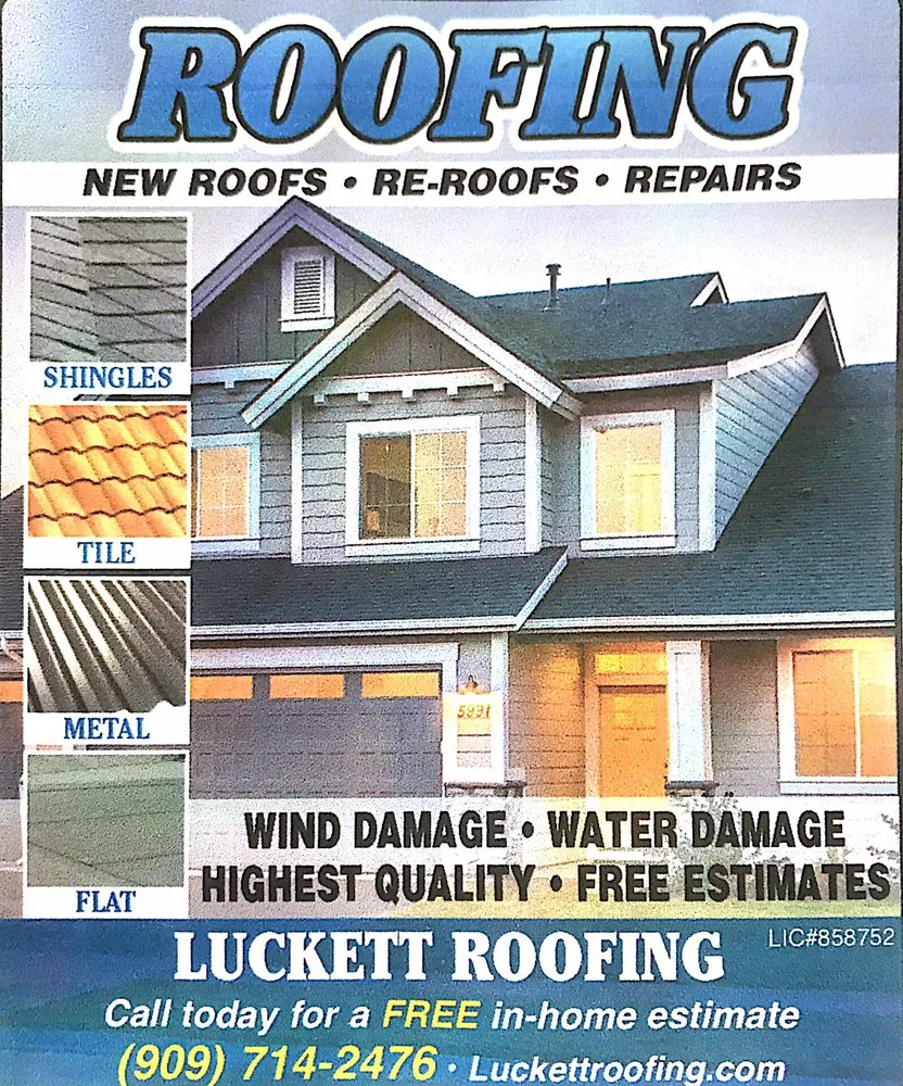 Slide of Luckett Roofing