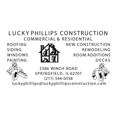Lucky Phillips Construction Logo