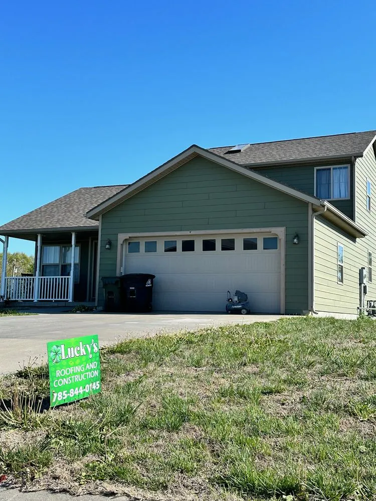 Slide of Lucky's Roofing and Construction