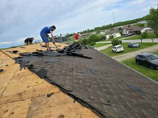 Slide of Ludlow's Roofing