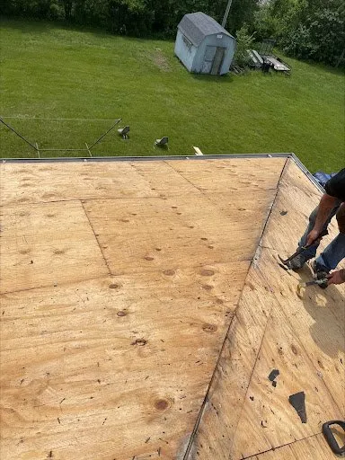 Slide of Ludlow's Roofing