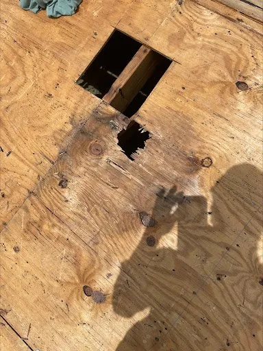 Slide of Ludlow's Roofing