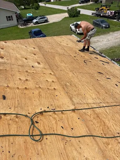 Slide of Ludlow's Roofing