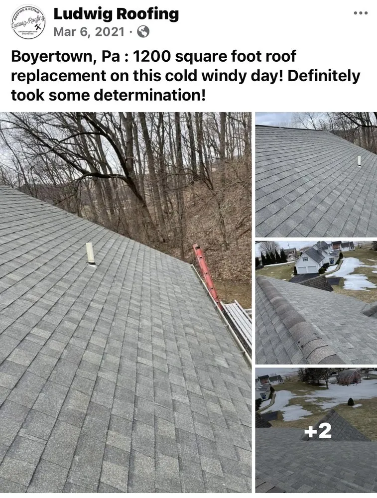Emergency roof leak repair for homes across Bernville, PA - Ludwig Roofing and Repair