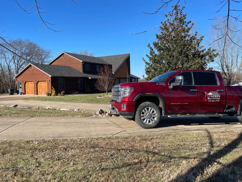 Local roof leak repair in Freeburg, MO by Luecke's Roofing