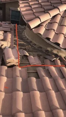 Luis’s roofing & painting Logo