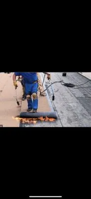 Luke's Roofing and Masonry Logo