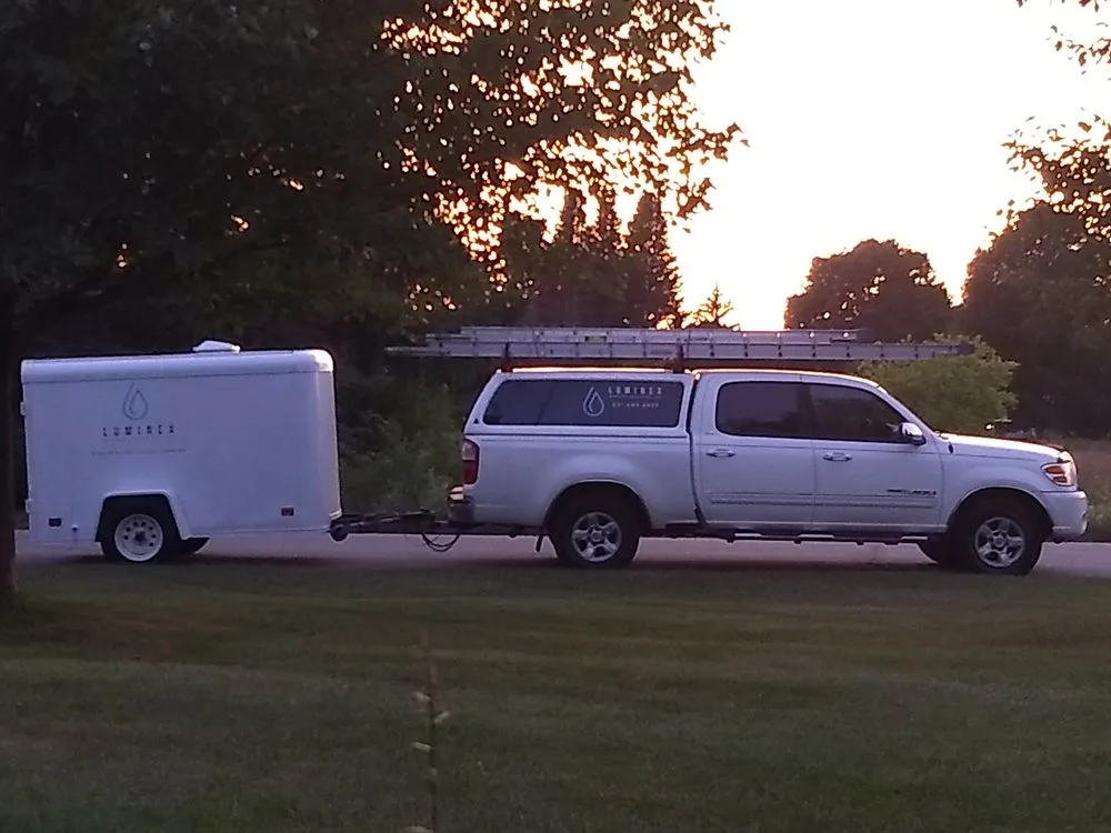 Slide of Luminex Window Cleaning