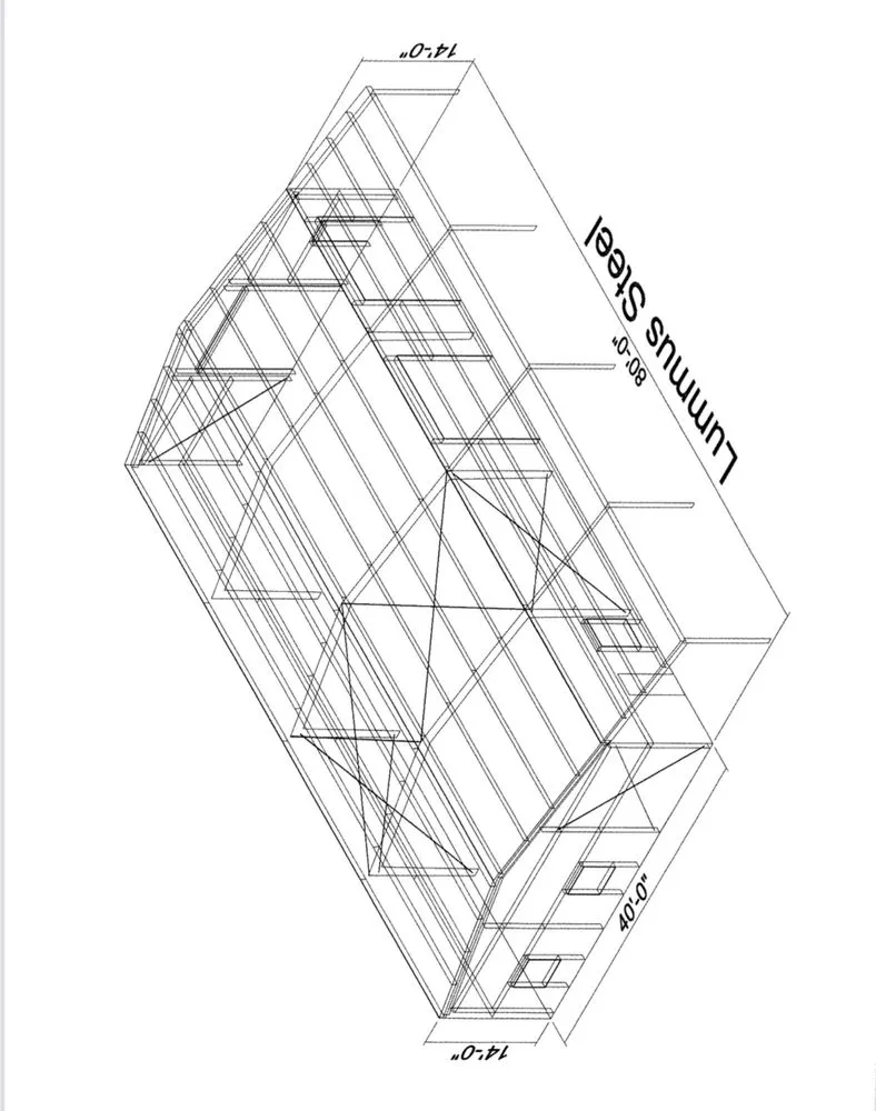 Slide of Lummus Steel