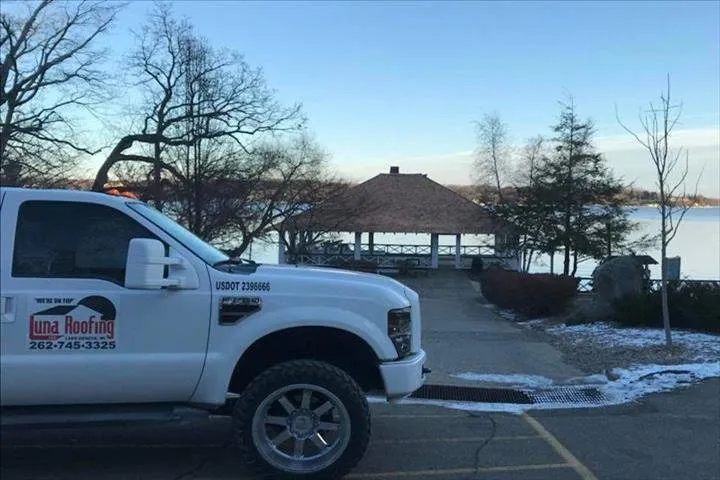 Slide of Luna Roofing