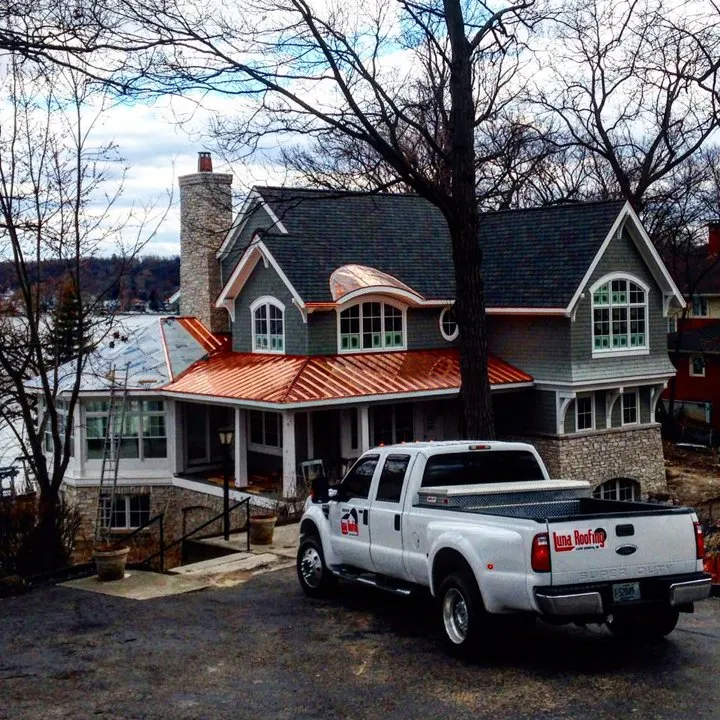 Slide of Luna Roofing