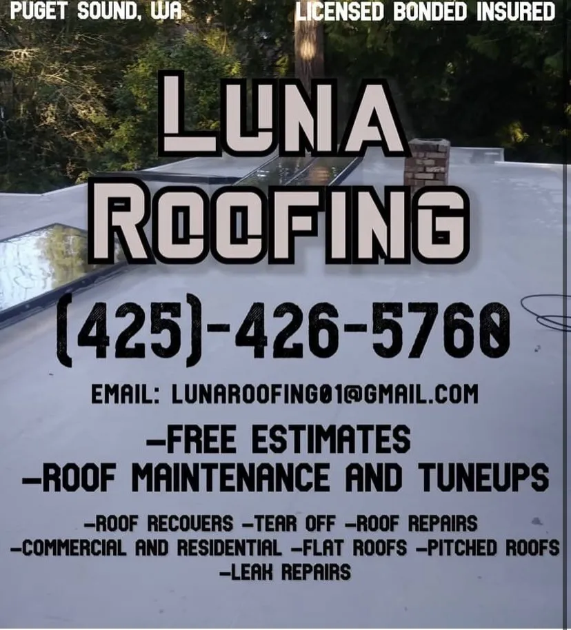 Slide of Luna Roofing
